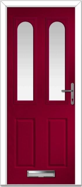 Red Birkdale Composite Door