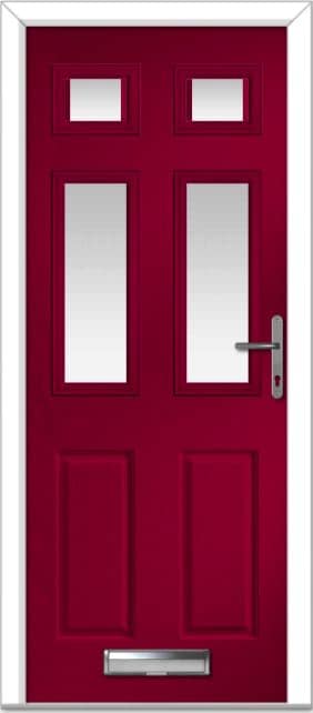 Red Troon Composite Door