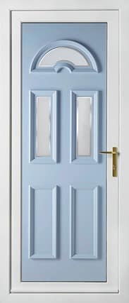 Sandringham Three Alpine Panel uPVC Door