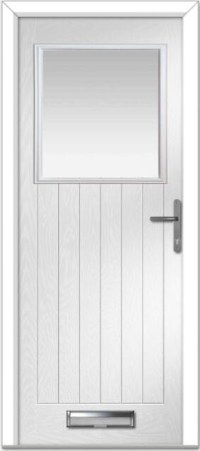White Merion Farmhouse Composite Door
