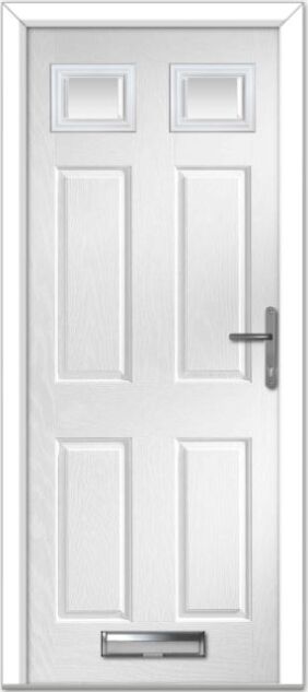 White Muirfield Composite Door