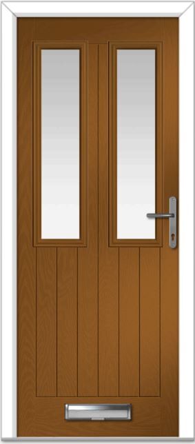 Golden Oak Carnoustie Cottage Farmhouse Composite Door